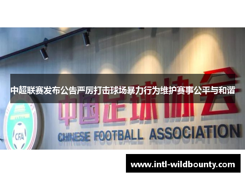 中超联赛发布公告严厉打击球场暴力行为维护赛事公平与和谐